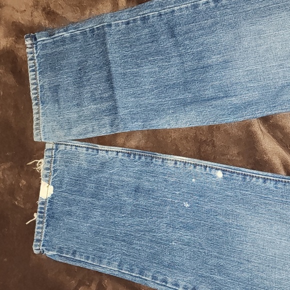 Vintage Silvertab Distressed Mens Blue Jeans - Picture 6 of 11